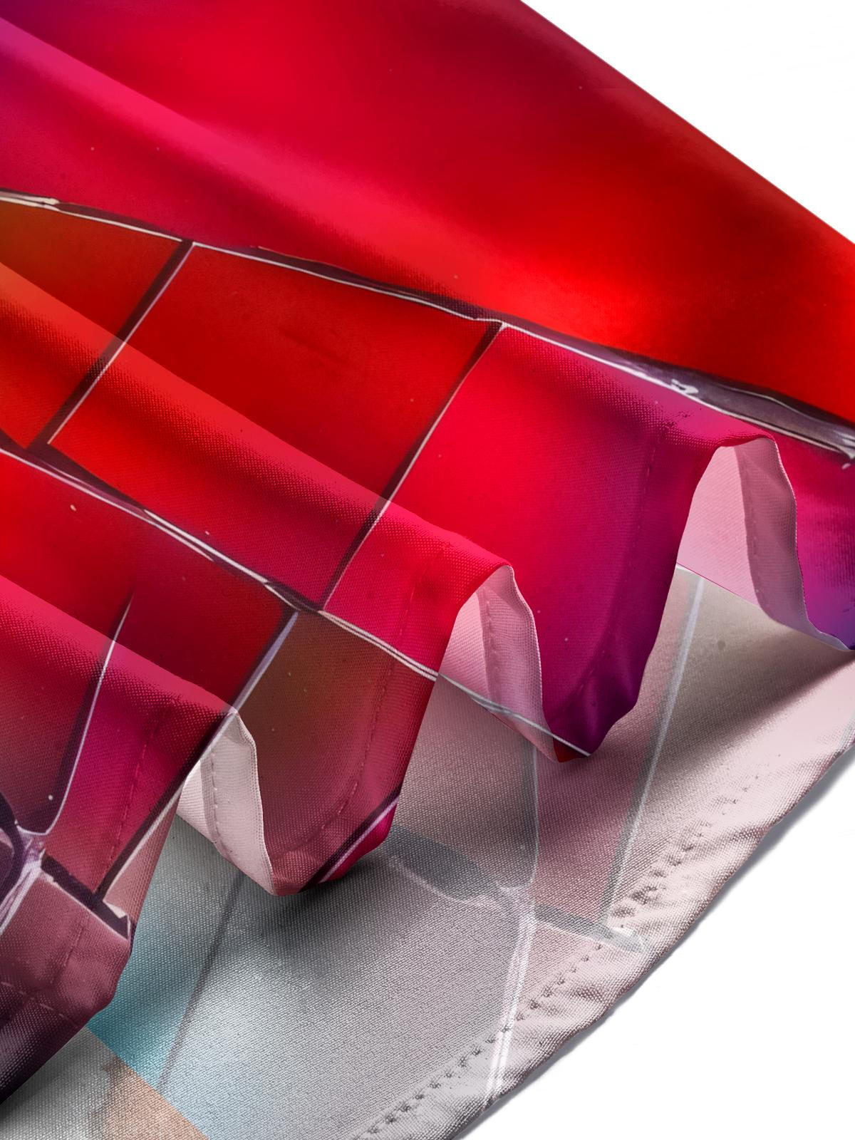 Verlaufsbrotglasabdruck Herren -Tasche Kurzarm Shirts