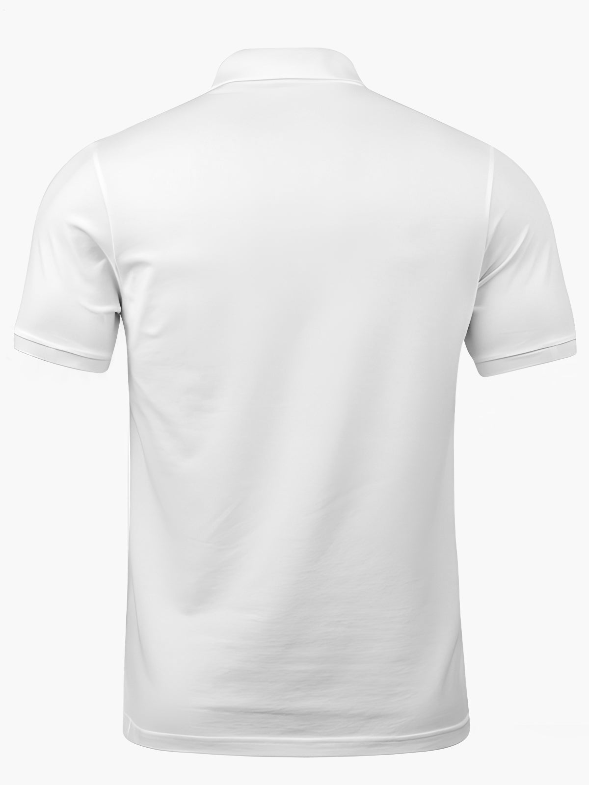 Schädel -Herren -Kurzärmel -Polo -Hemd Von Schädel