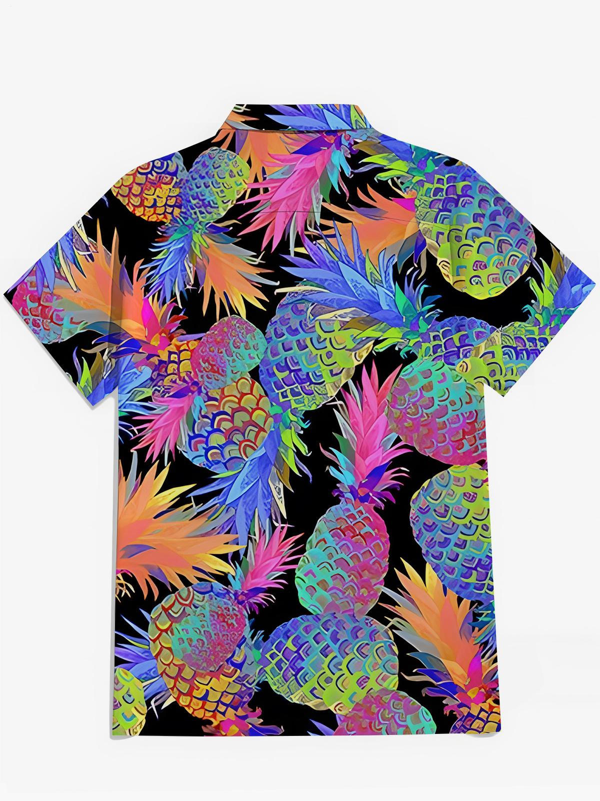 Hemden Für Kurzärmel Für Ananas -Print -Drucker -Tasche