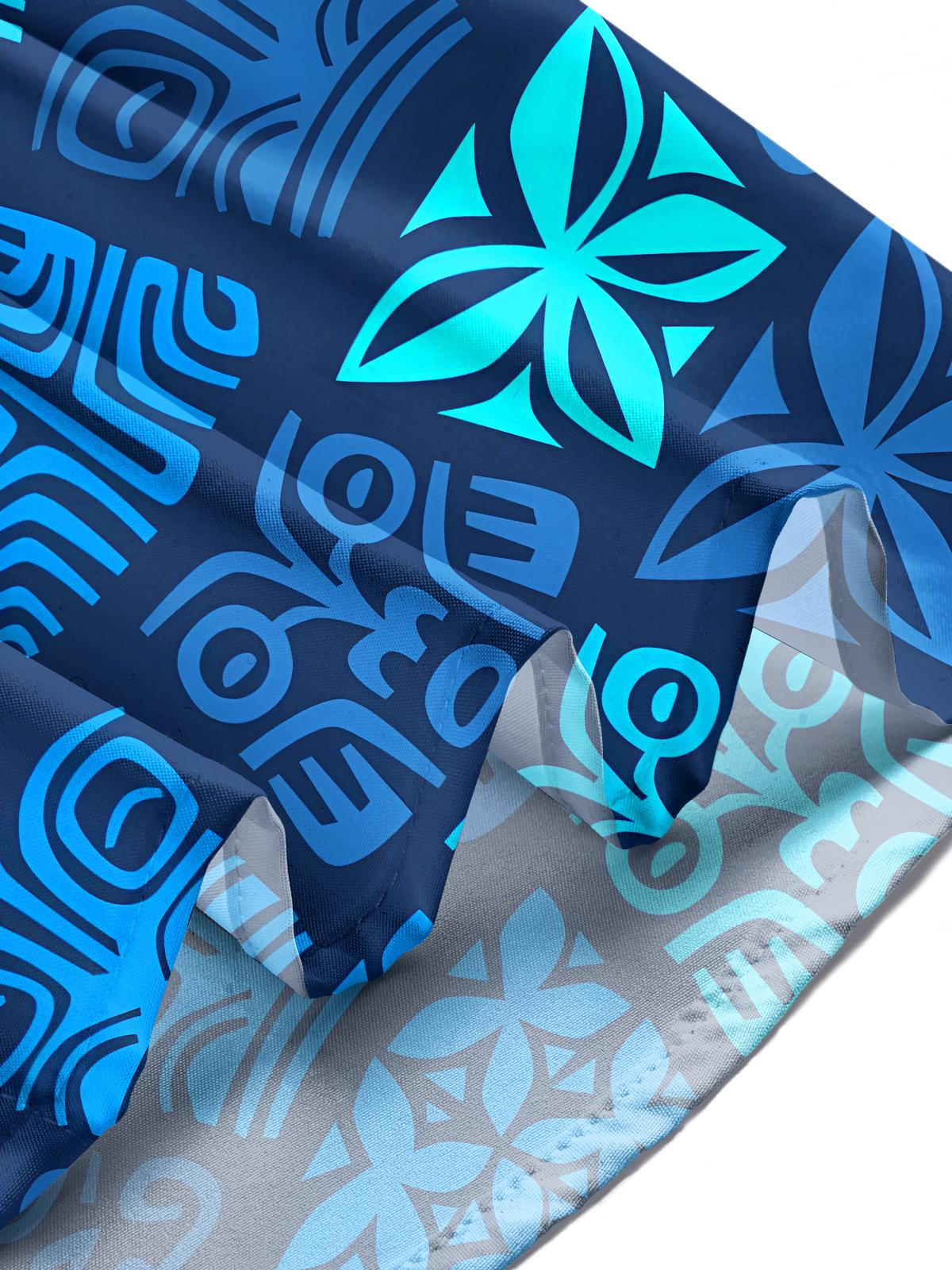 Hawaiianische Herren -Taschen -Kurzarmhemden
