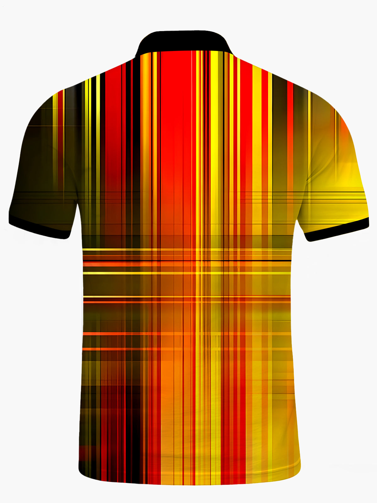 Stripe Herren -Kurzärmel -Polo -Hemd Für Männer
