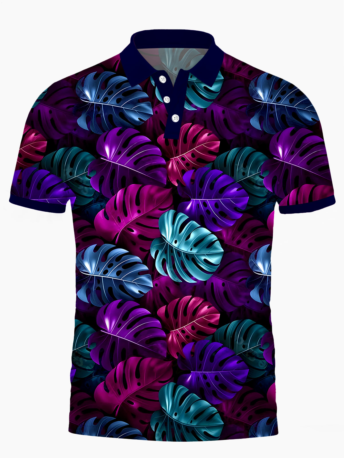 Leaf Herren Kurzarmknopf Poloshirt