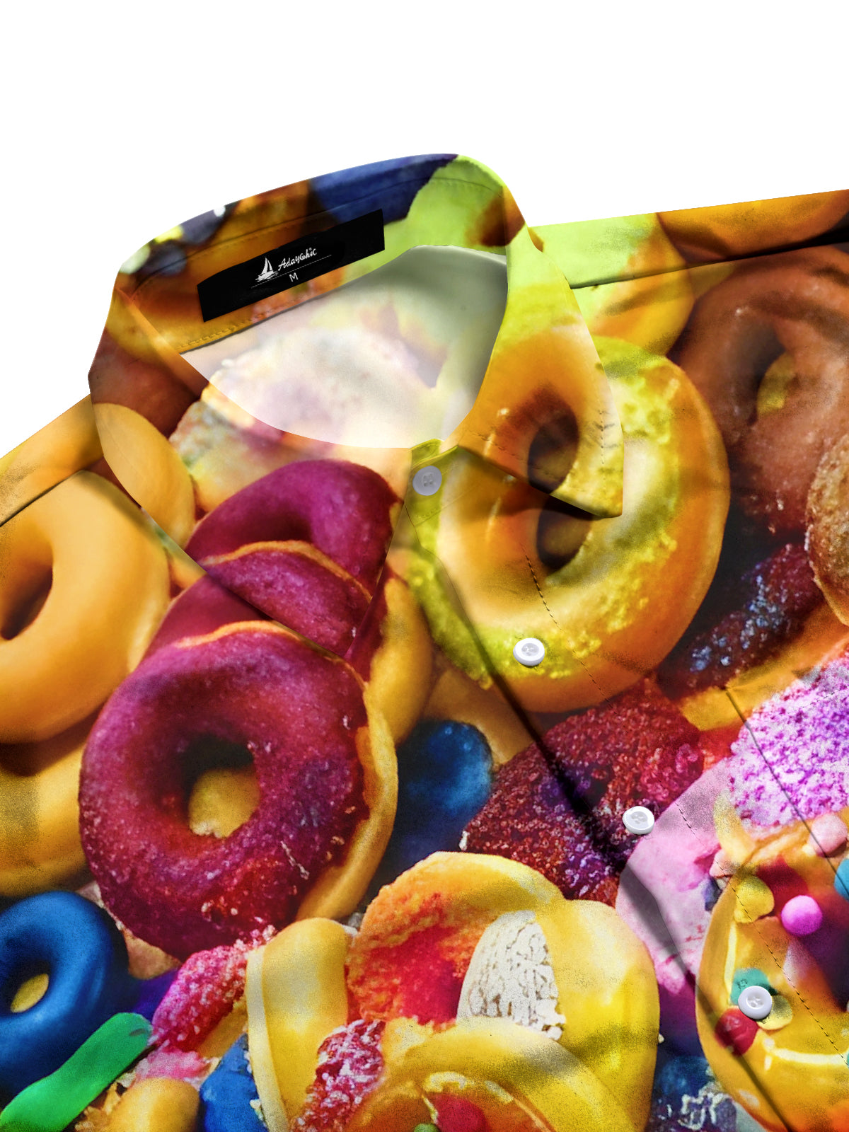 Kurzarm -Hemden Von Donut Herren Tasche