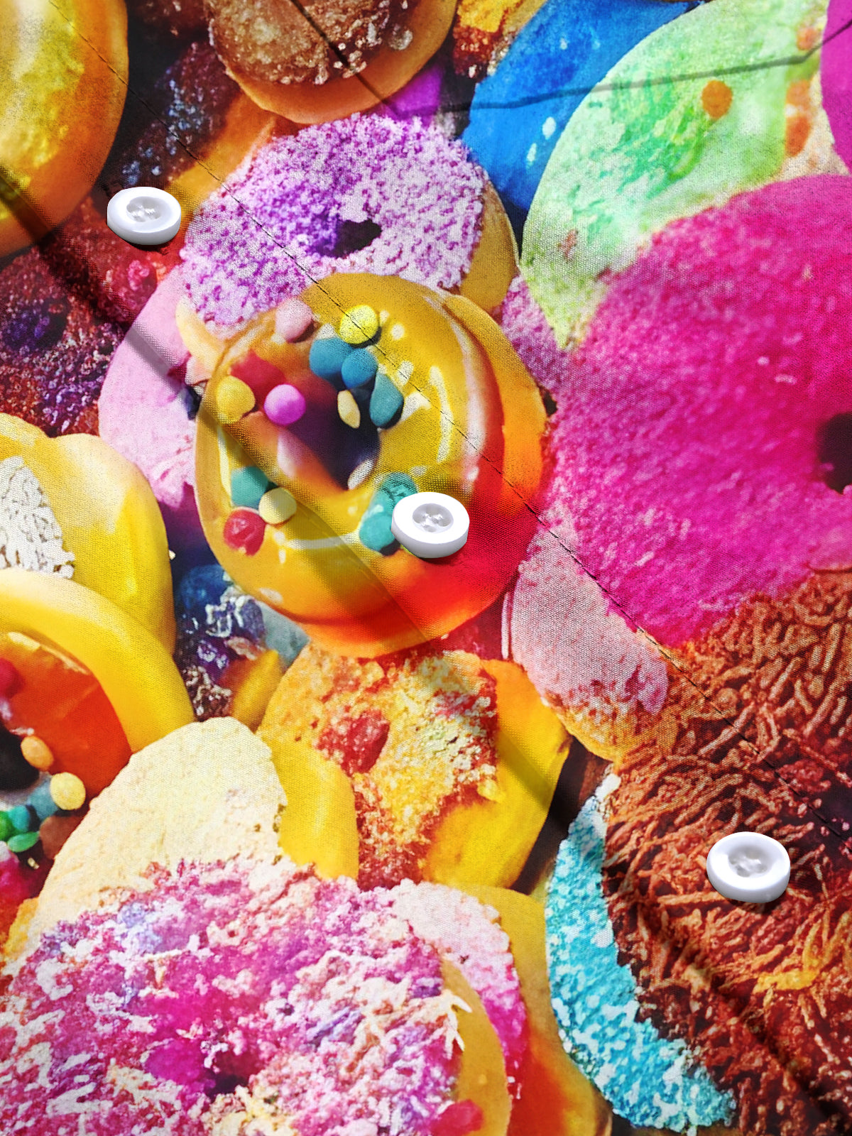 Kurzarm -Hemden Von Donut Herren Tasche