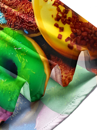 Kurzarm -Hemden Von Donut Herren Tasche