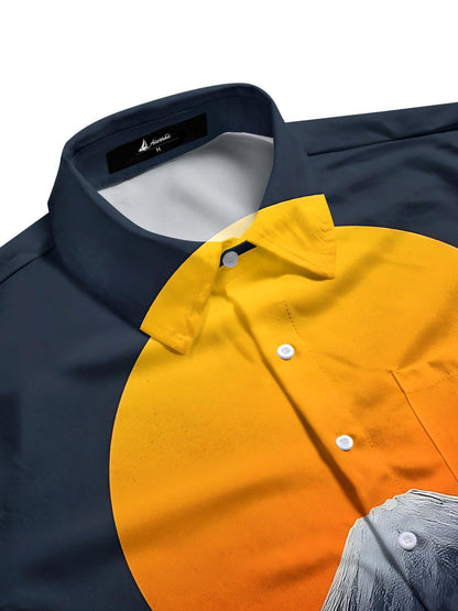 Hemden Für Kurzarm -Hemden Für Berg -Männer In Der Berge