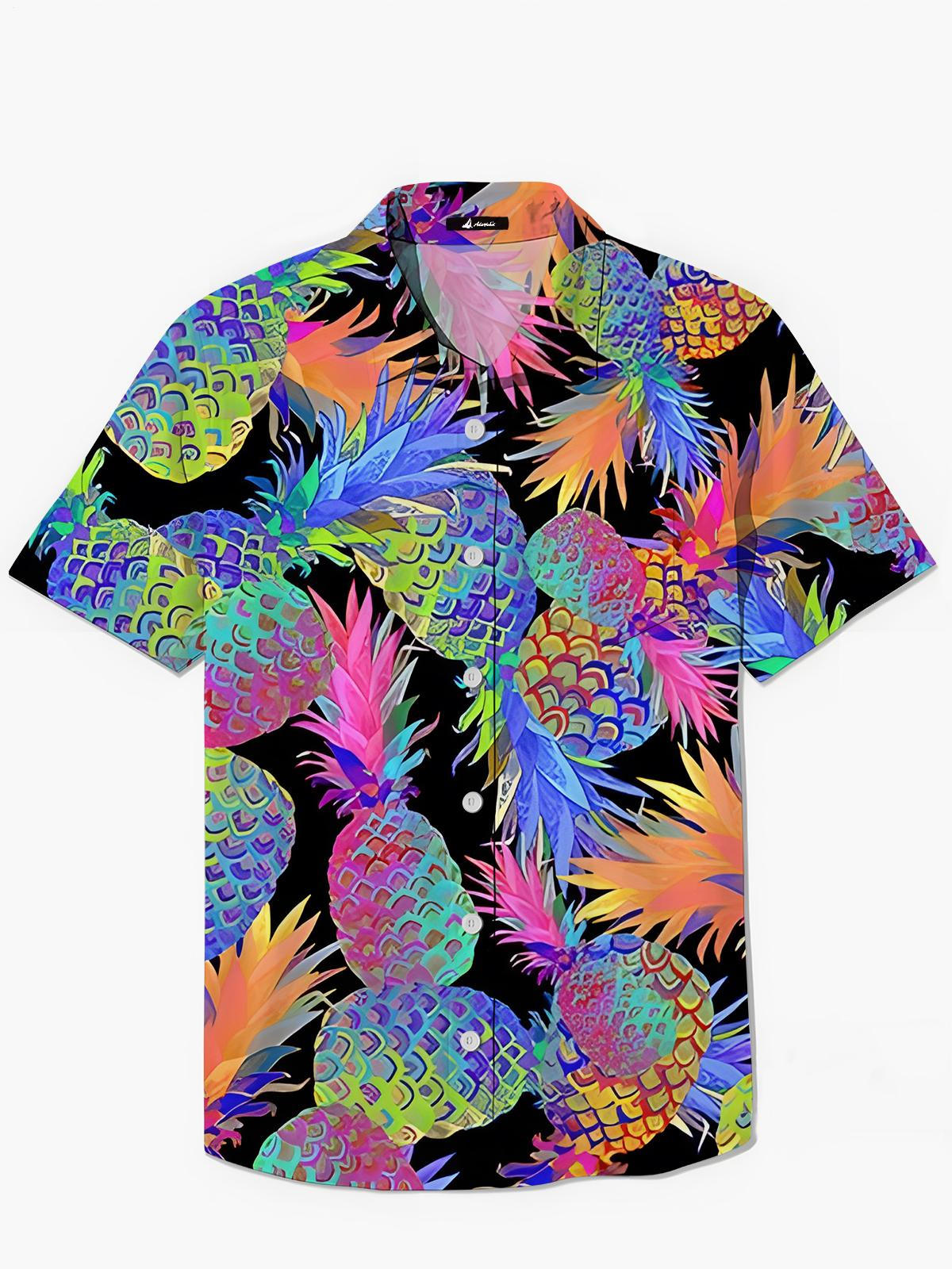 Hemden Für Kurzärmel Für Ananas -Print -Drucker -Tasche