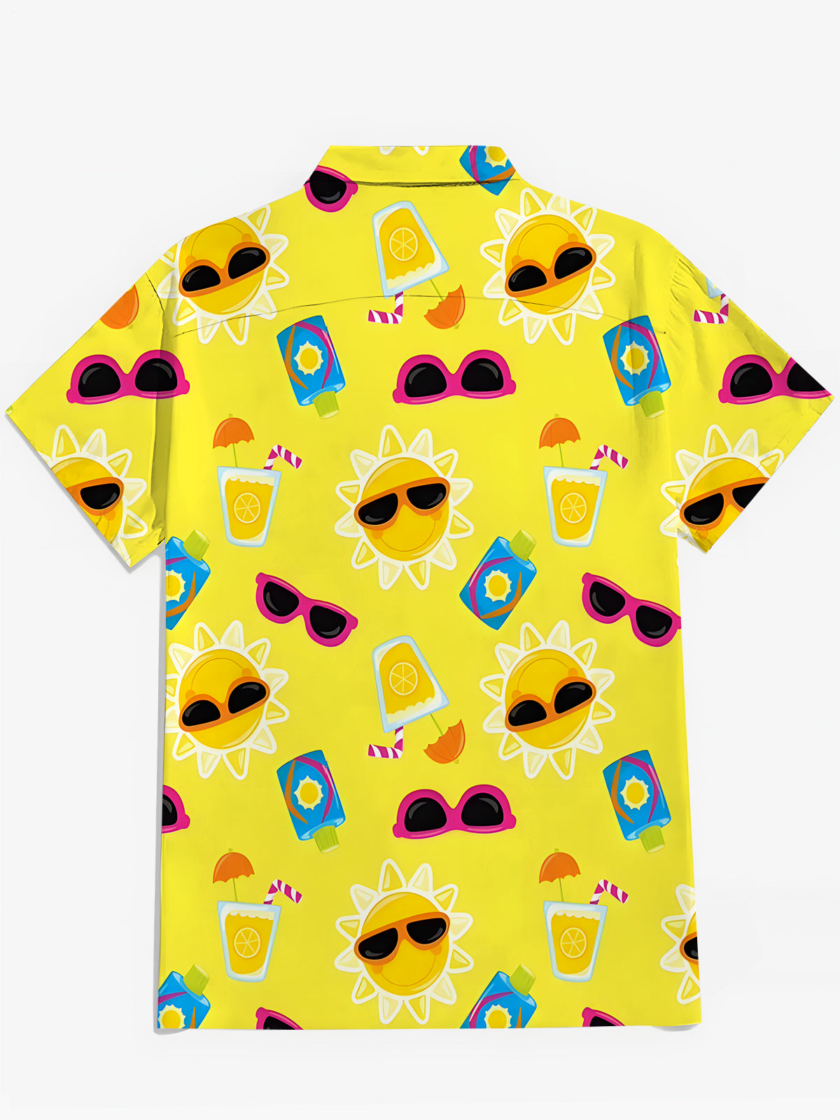 Sun Herren -Tasche Kurzärmelige Hemden