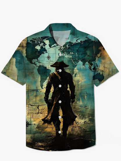 Captain Boat Herren -Tasche Kurzarm Shirts