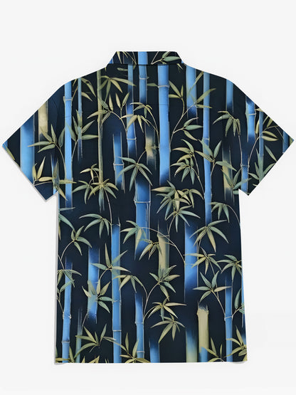 Bambus -Herren -Taschen -Kurzärmel -Shirts