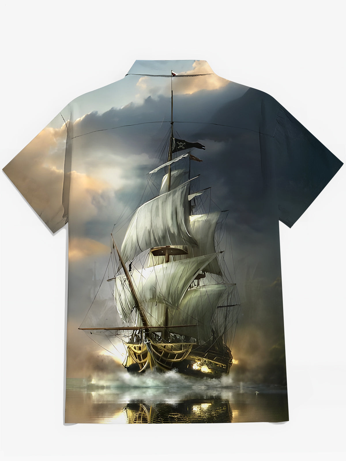 Kurzarm -Hemden Von Boot Herren Tasche