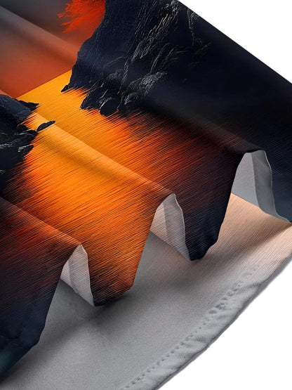 Hemden Für Kurzarm -Hemden Für Berg -Männer In Der Berge