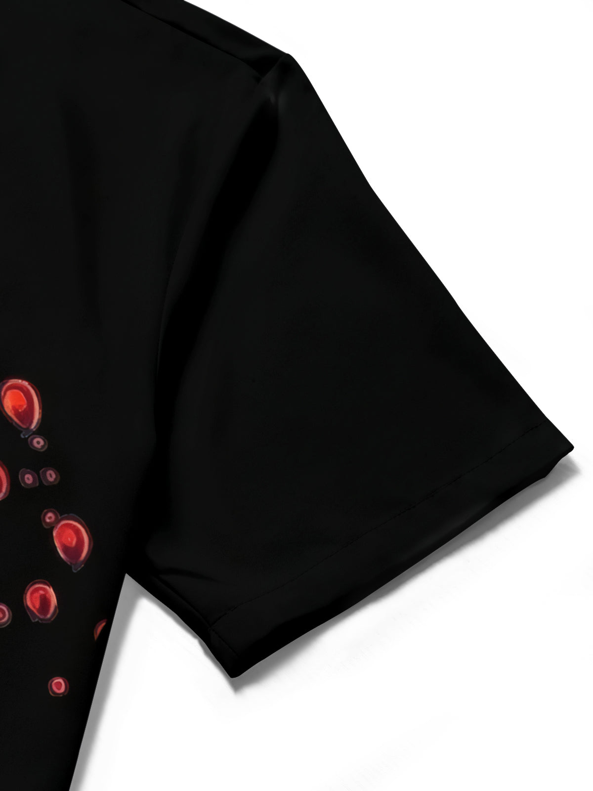 Blattdruck Herren -Tasche Kurzarm Shirts