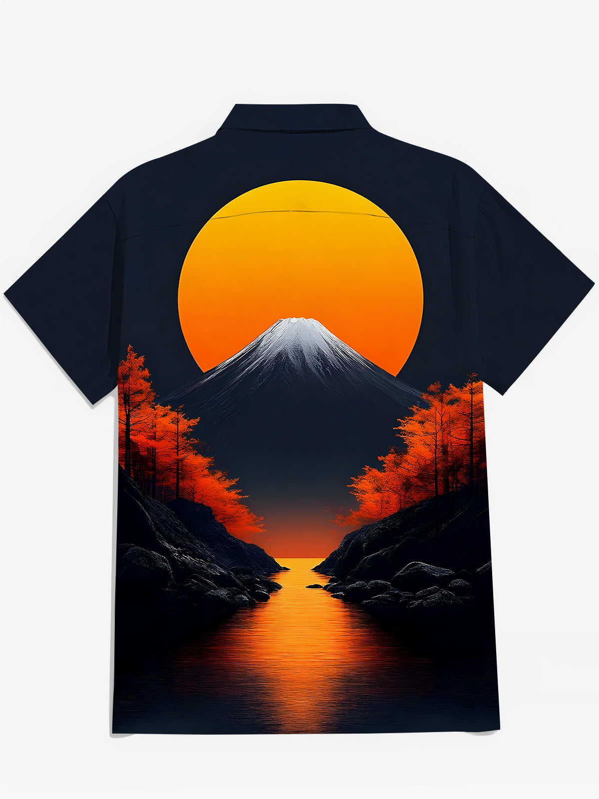 Hemden Für Kurzarm -Hemden Für Berg -Männer In Der Berge