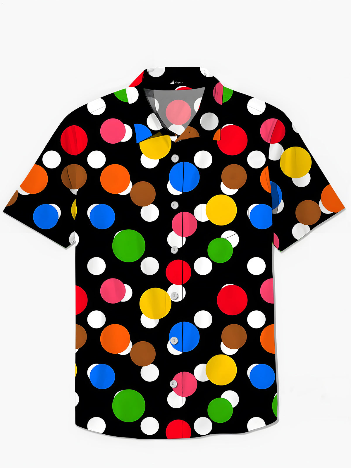 Point Herren -Taschen -Kurzarmhemden