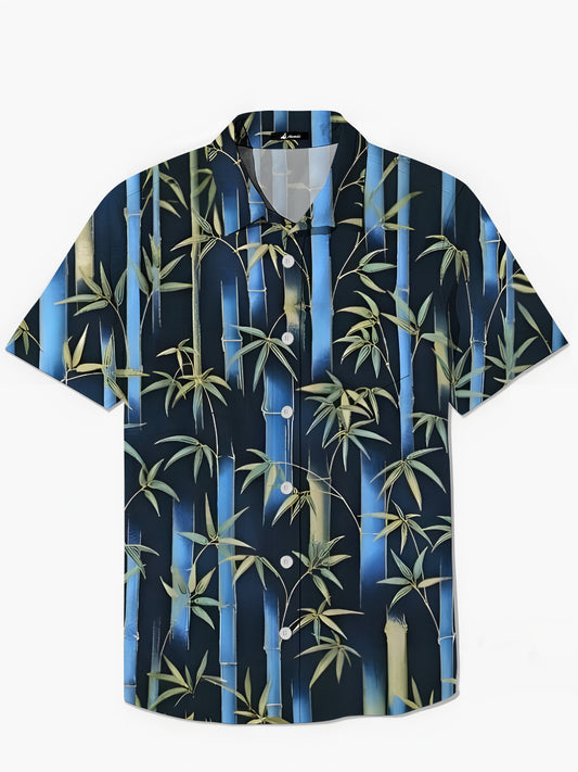 Bambus -Herren -Taschen -Kurzärmel -Shirts