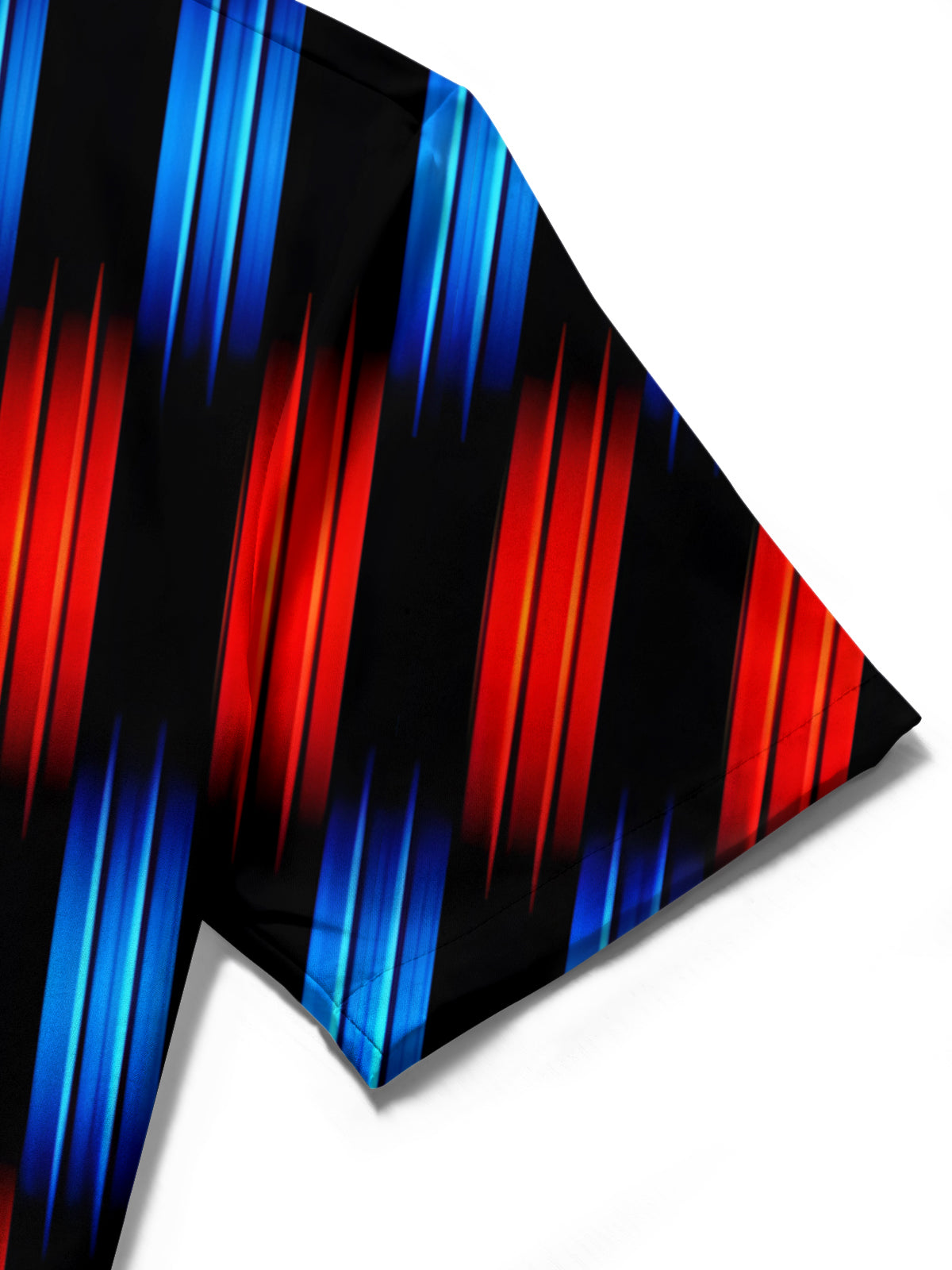 Geometrische Gradientenprint -Männer -Taschen -Taschen -Shirt -Hemden