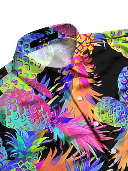 Hemden Für Kurzärmel Für Ananas -Print -Drucker -Tasche