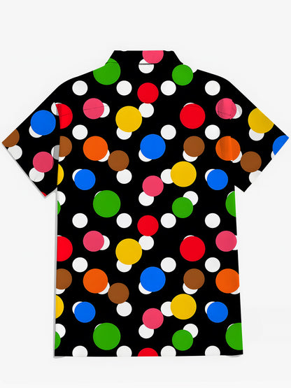 Point Herren -Taschen -Kurzarmhemden