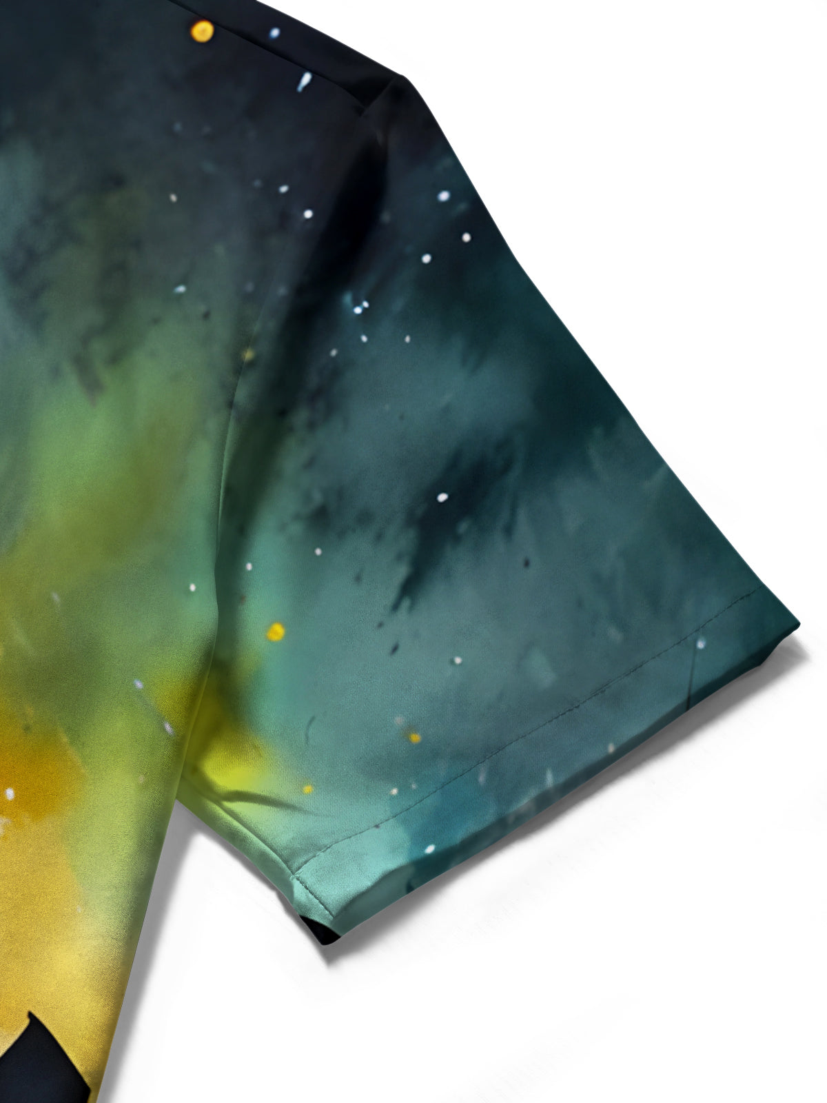 City Night Landscape Print Herren -Tasche Kurzarm Shirts