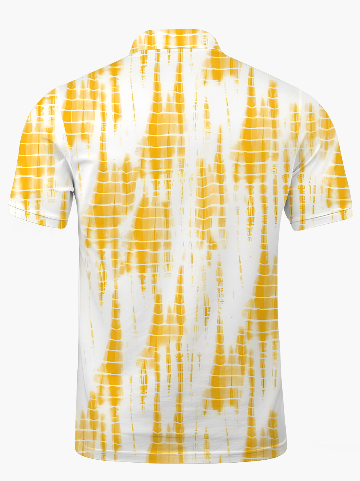 Kurzärmel -Polo -Hemd Von Gradientendruck Herren Kurzärmel.